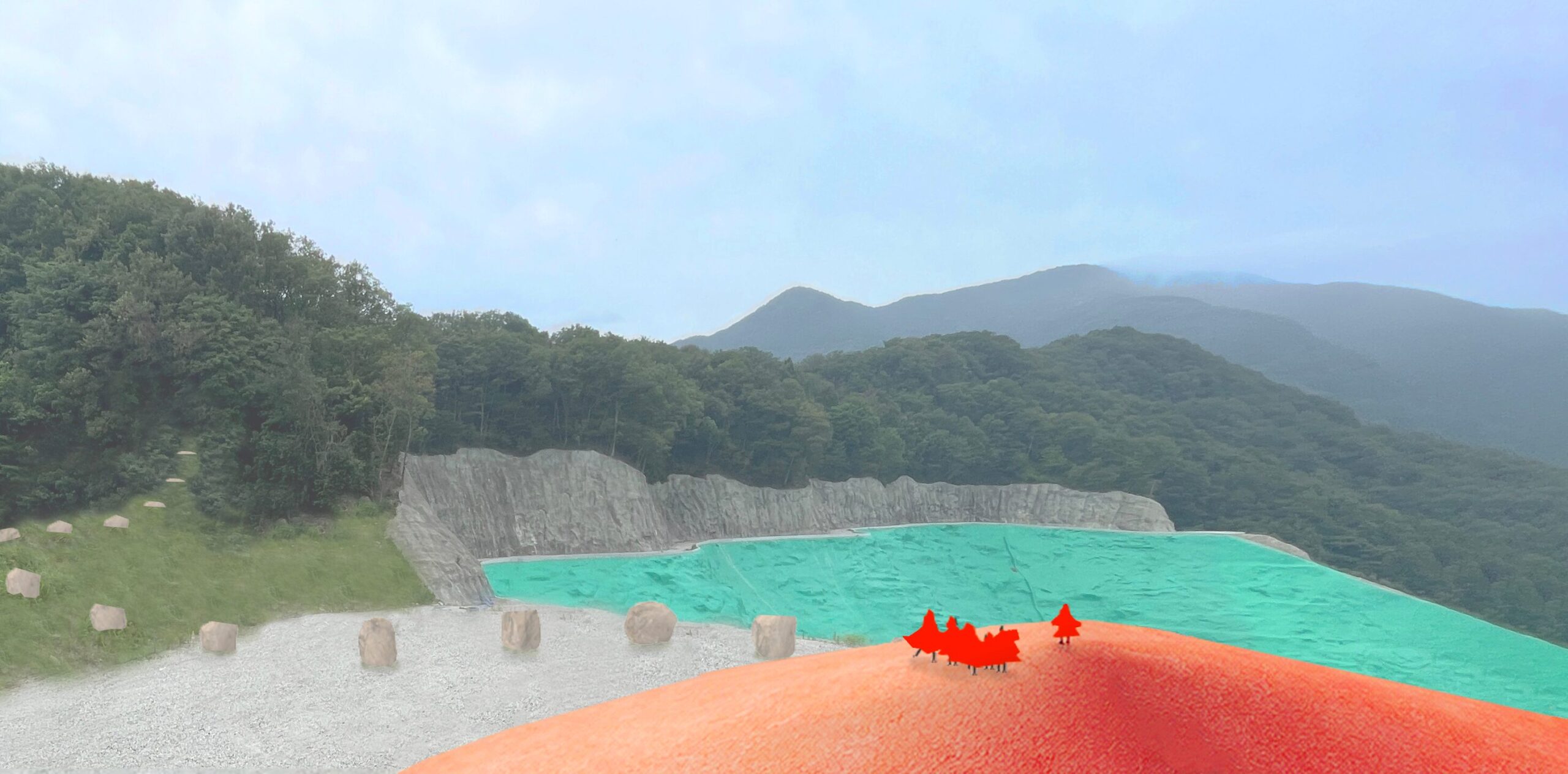 Bコース「岡山・愛媛をめぐる」（3作品鑑賞）